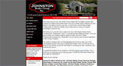 Desktop Screenshot of johnstonrealtygroup.com