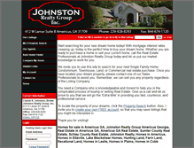 Tablet Screenshot of johnstonrealtygroup.com